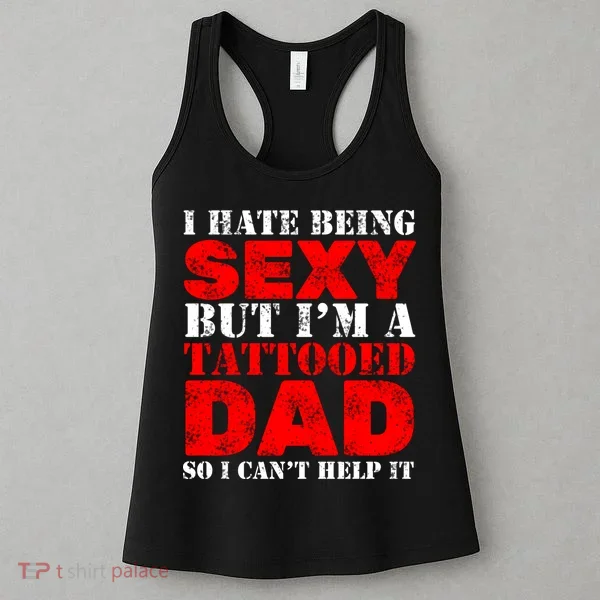 Sexy Tattooed Dad Women's Tank Top
