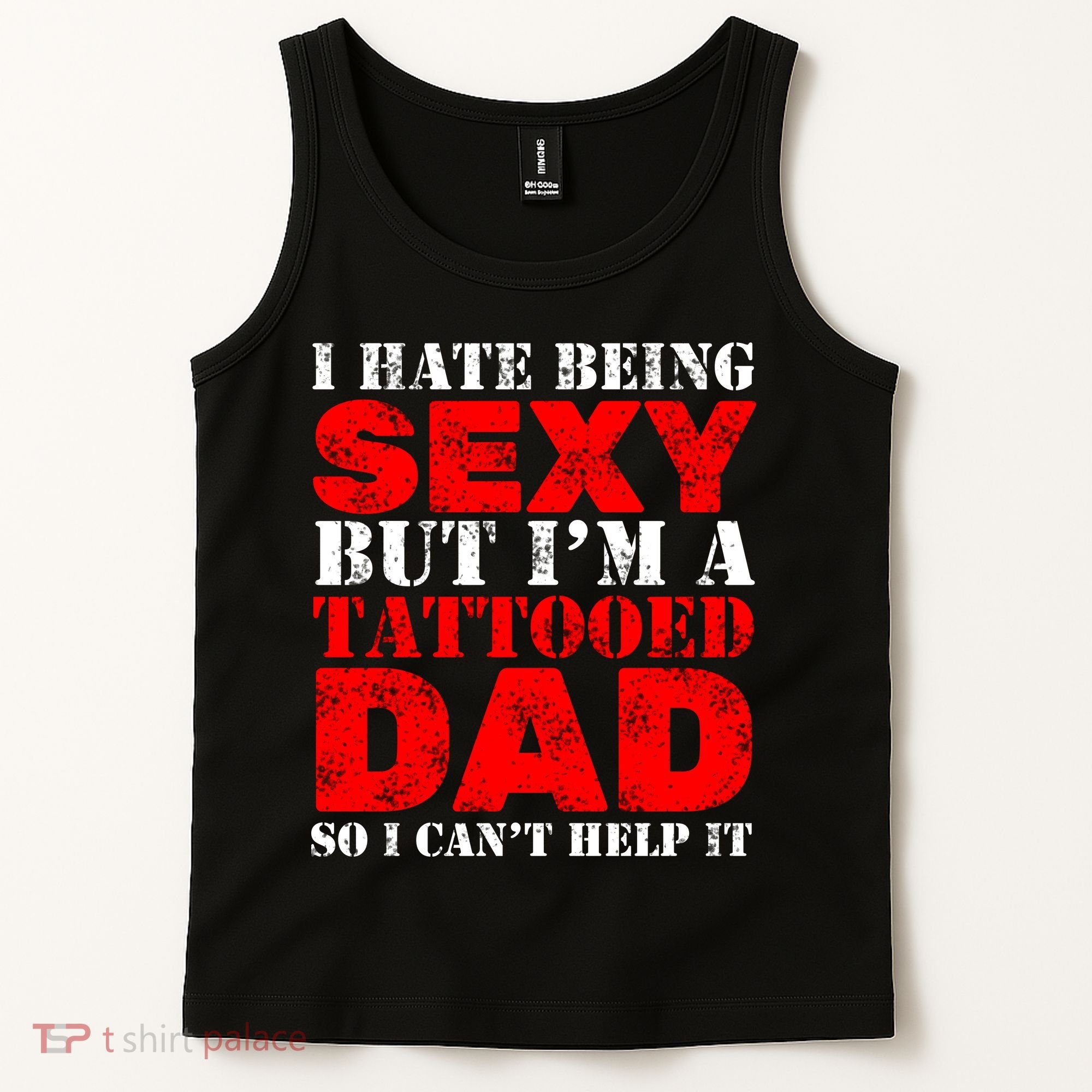 Sexy Tattooed Dad Tank Top