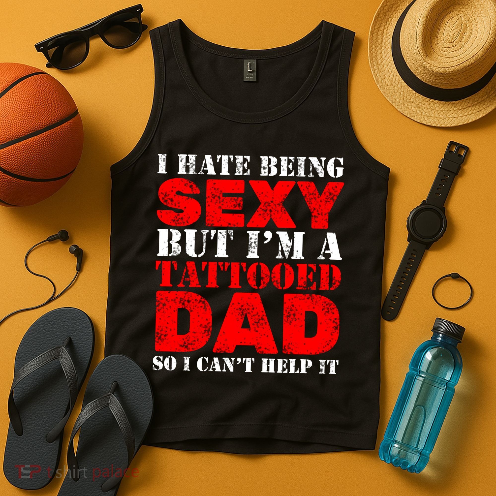 Sexy Tattooed Dad Tank Top