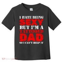 Sexy Tattooed Dad Toddler T-Shirt thumb 0