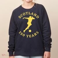 Scotland Football 150th Anniversary Scottish Women's Sweatshirt thumb 0