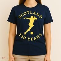 Scotland Football 150th Anniversary Scottish T-Shirt thumb 4