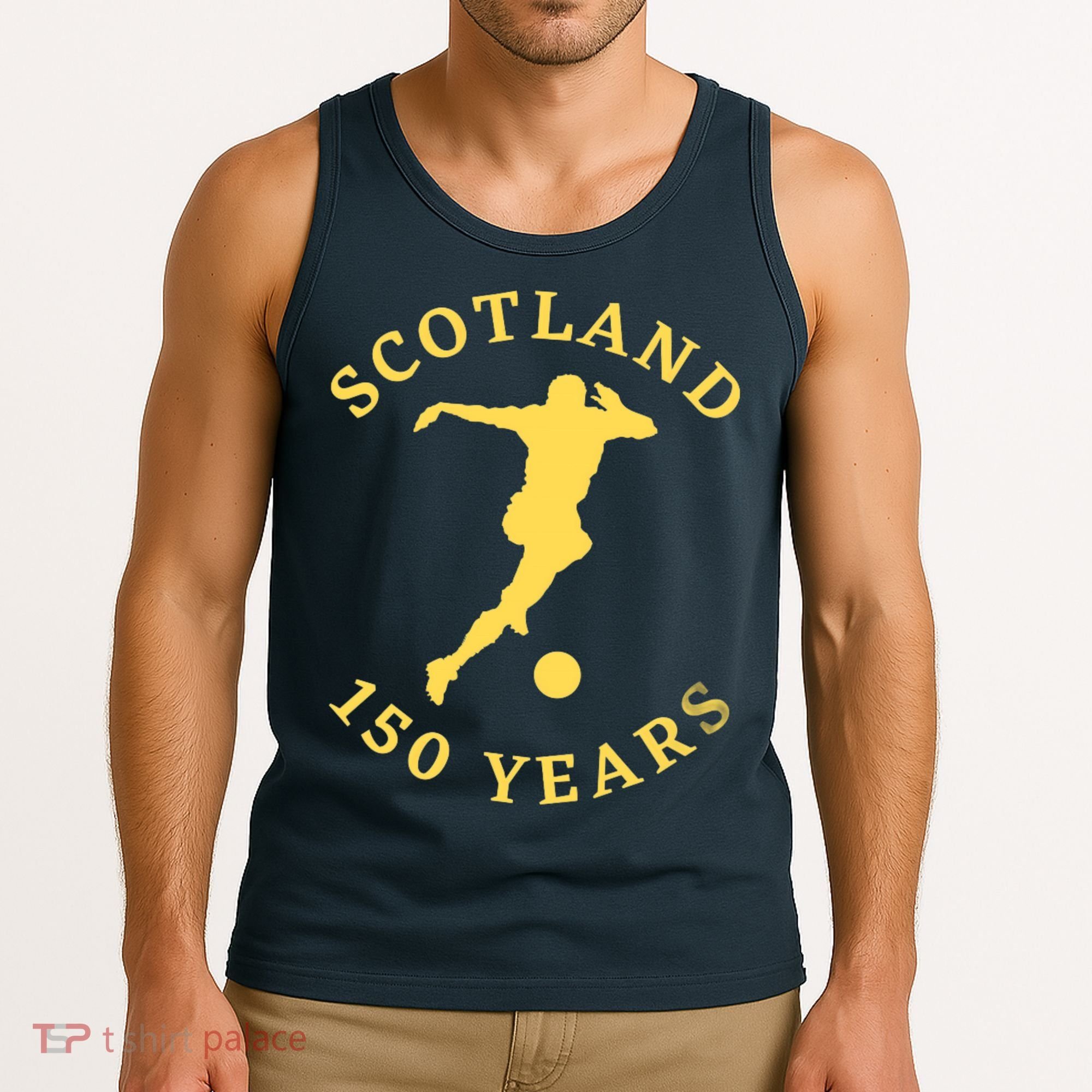 Scotland Football 150th Anniversary Scottish Tank Top