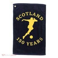 Scotland Football 150th Anniversary Scottish Golf Towel thumb 0