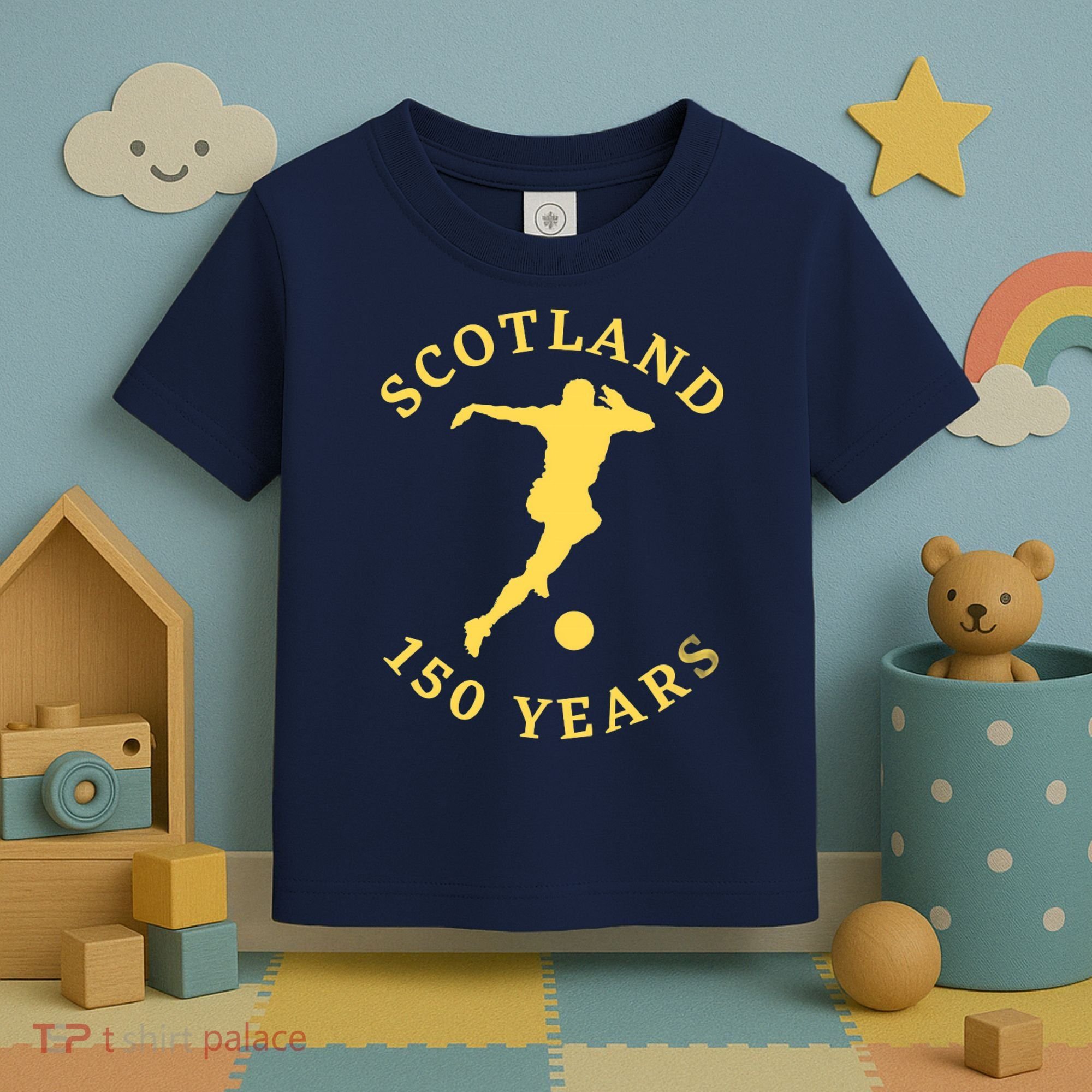 Scotland Football 150th Anniversary Scottish Toddler T-Shirt