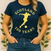 Scotland Football 150th Anniversary Scottish Women's T-Shirt thumb 2