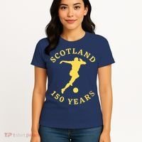 Scotland Football 150th Anniversary Scottish Women's T-Shirt thumb 4