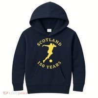 Scotland Football 150th Anniversary Scottish Kids Hoodie thumb 0