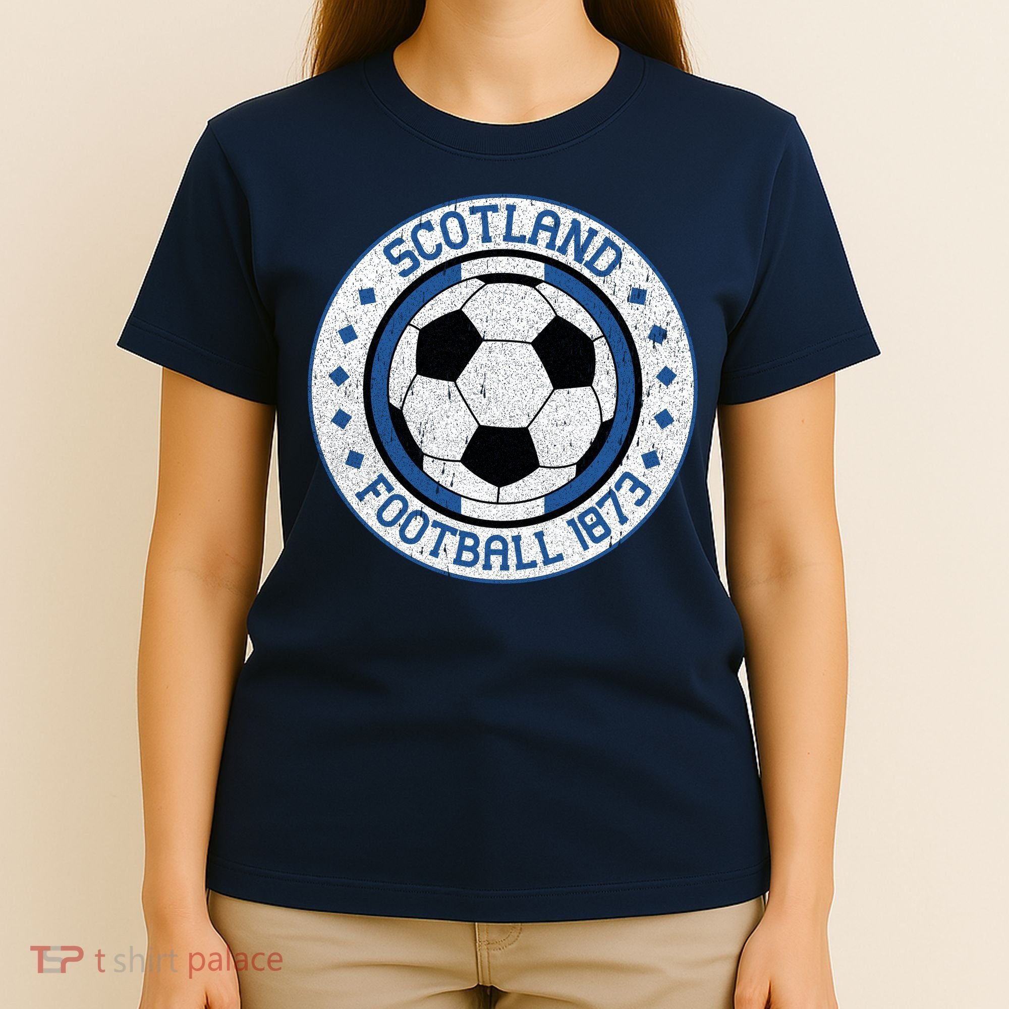 Scotland Football 1873 Vintage Soccer Team Fan T-Shirt