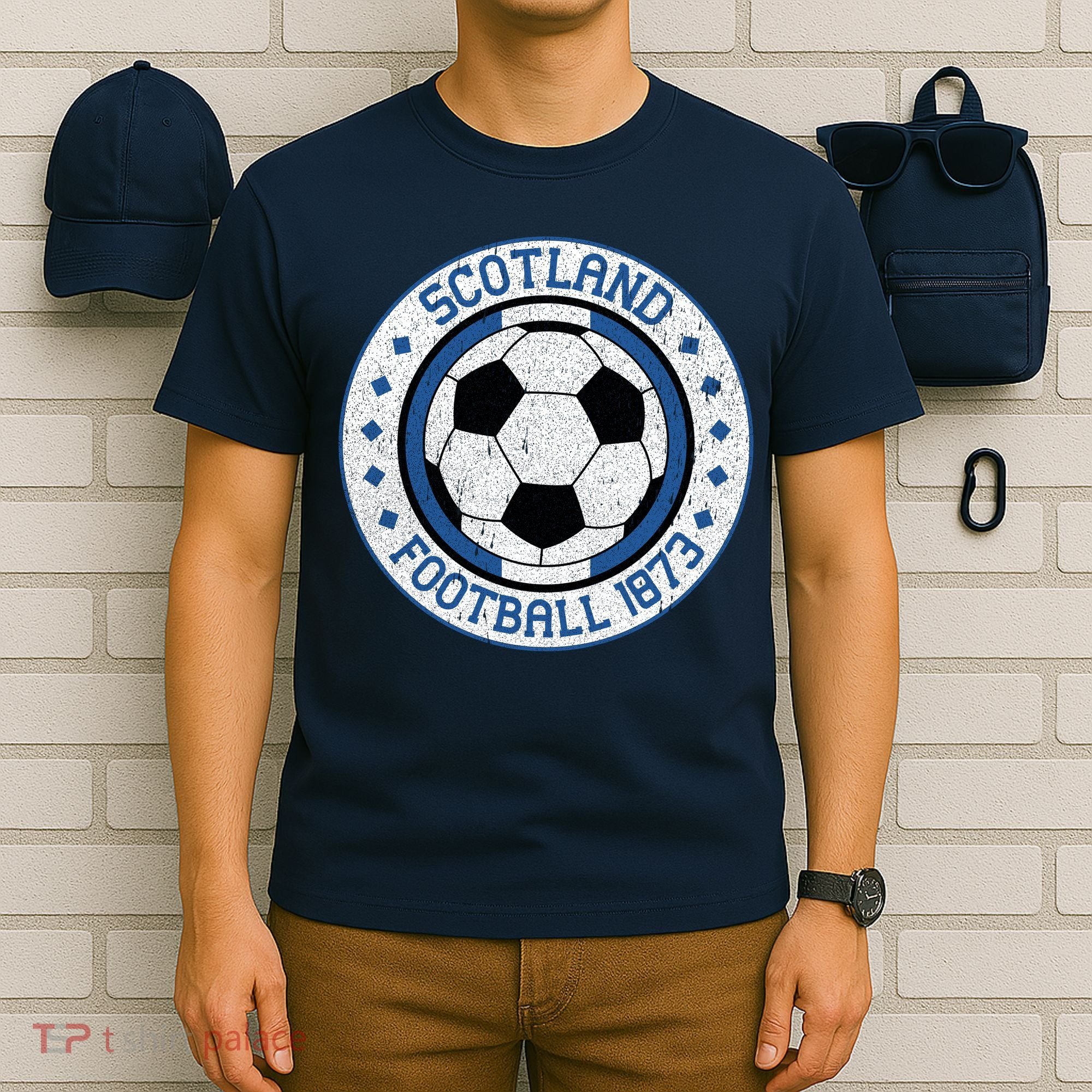 Scotland Football 1873 Vintage Soccer Team Fan T-Shirt