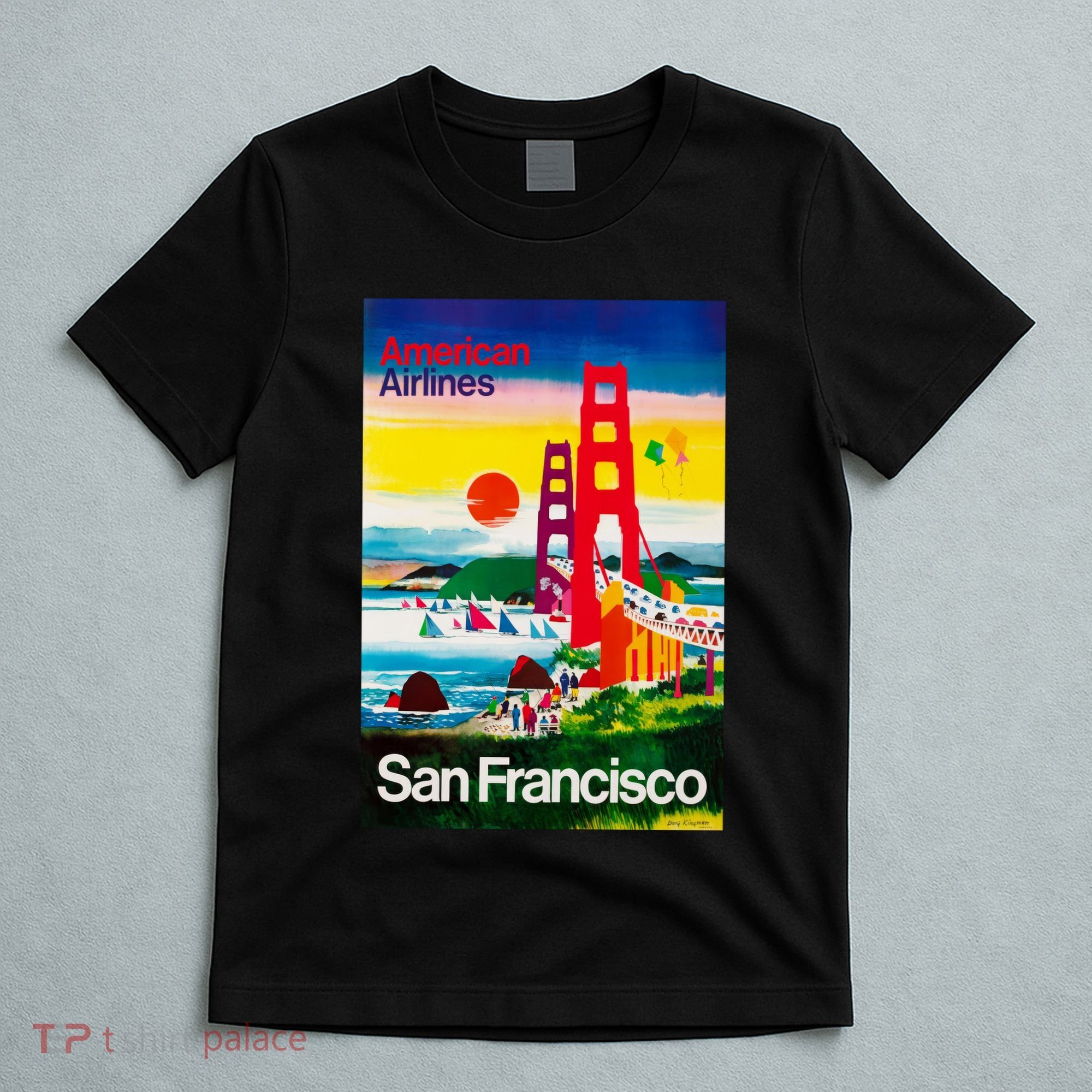 San Francisco 1971 Vintage Travel Poster T-Shirt