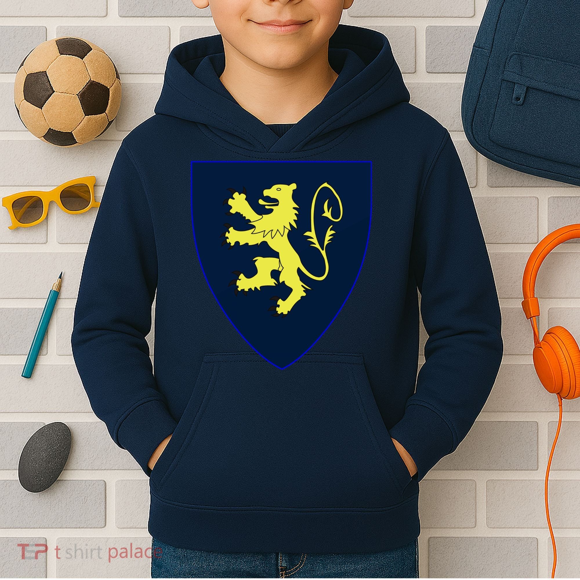 Scotland Football 150th Anniversary Scottish Kids Hoodie