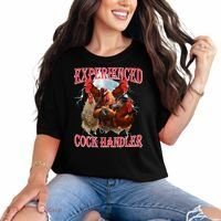 Sayings For Adult Experienced Cock Handler Meme Dank Comfort Colors T-Shirt thumb 0
