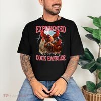 Sayings For Adult Experienced Cock Handler Meme Dank Comfort Colors T-Shirt thumb 3