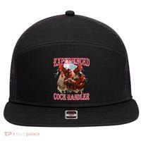 Sayings For Adult Experienced Cock Handler Meme Dank 7 Panel Mesh Trucker Snapback Hat thumb 0