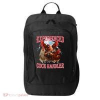 Sayings For Adult Experienced Cock Handler Meme Dank City Backpack thumb 0