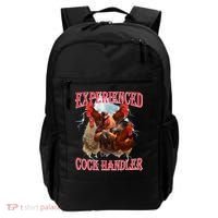 Sayings For Adult Experienced Cock Handler Meme Dank Backpack thumb 0