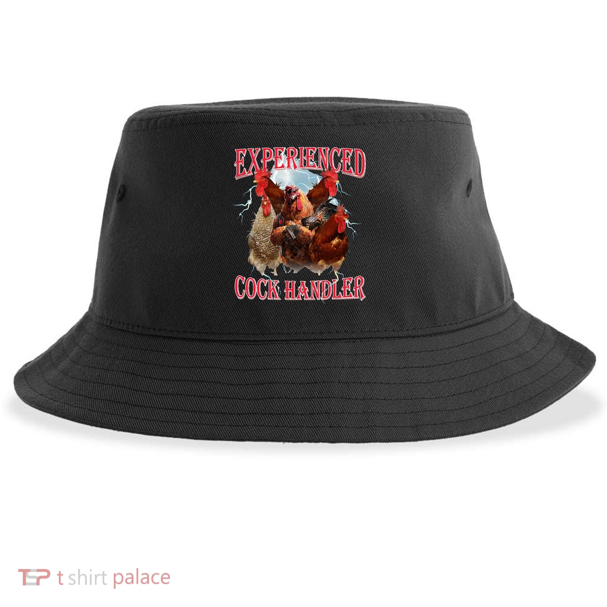 Sayings For Adult Experienced Cock Handler Meme Dank Sustainable Bucket Hat
