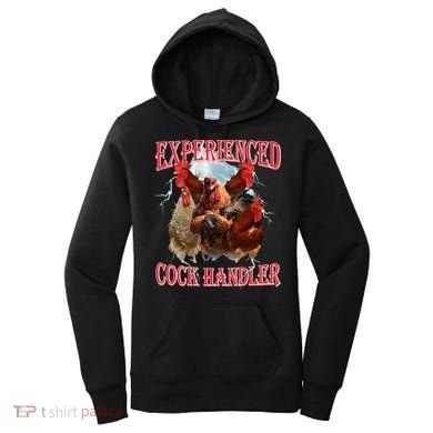 Sayings For Adult Experienced Cock Handler Meme Dank Women's Hoodie