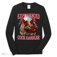 Sayings For Adult Experienced Cock Handler Meme Dank Tall Long Sleeve Shirt thumb 0