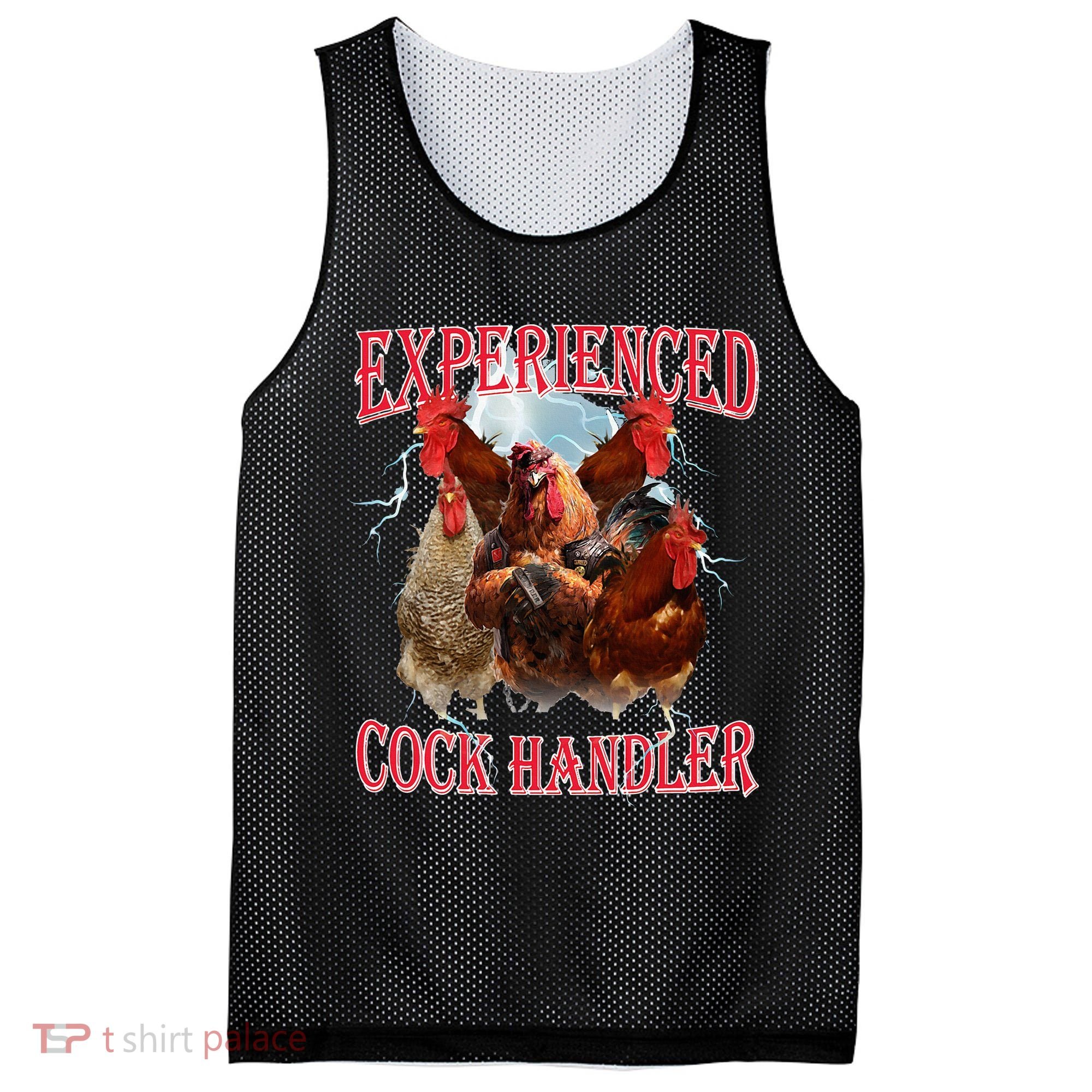 Sayings For Adult Experienced Cock Handler Meme Dank Mesh Reversible Basketball Jersey Tank
