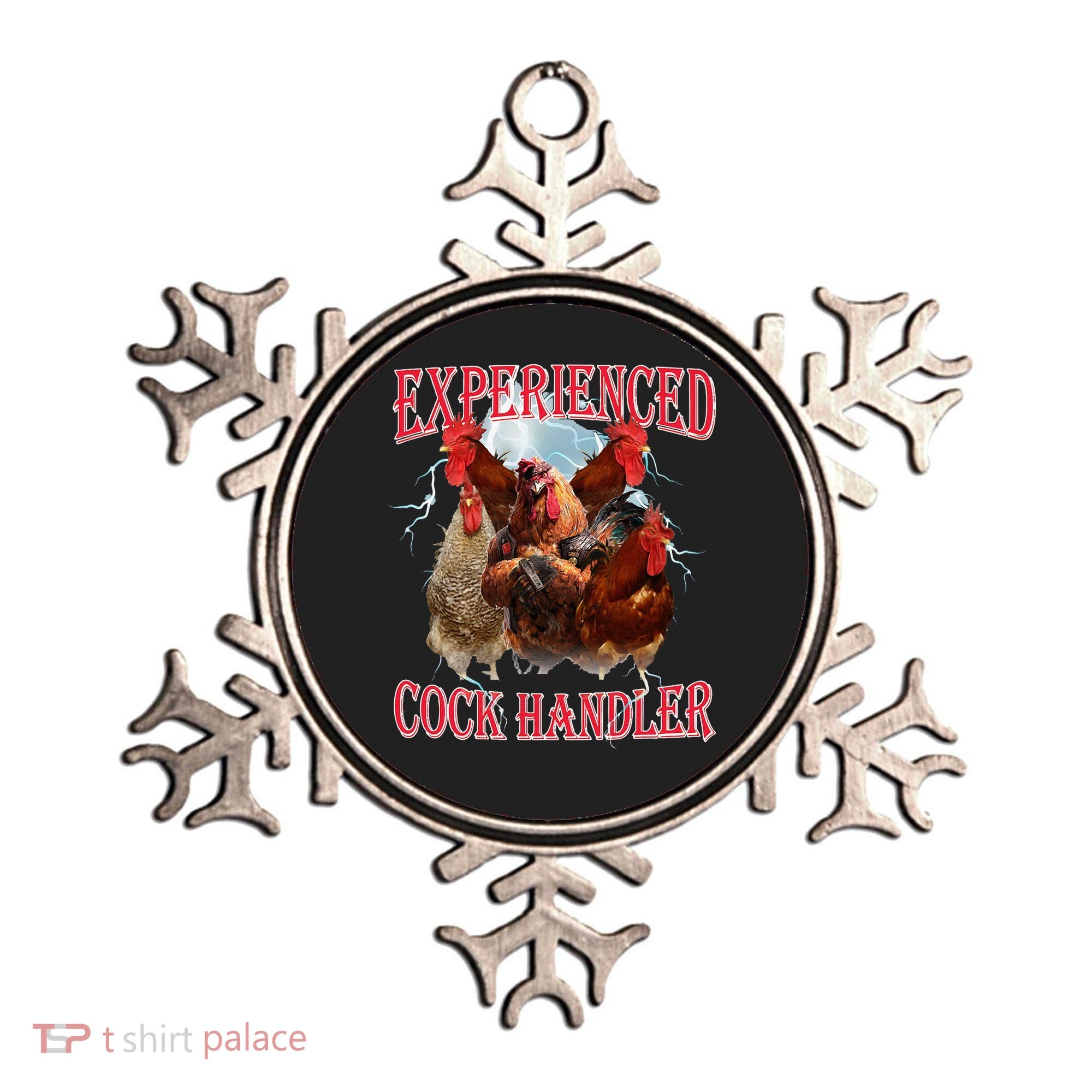 Sayings For Adult Experienced Cock Handler Meme Dank Ornament