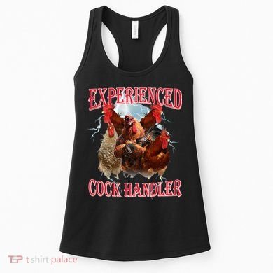 Sayings For Adult Experienced Cock Handler Meme Dank Women's Tank Top