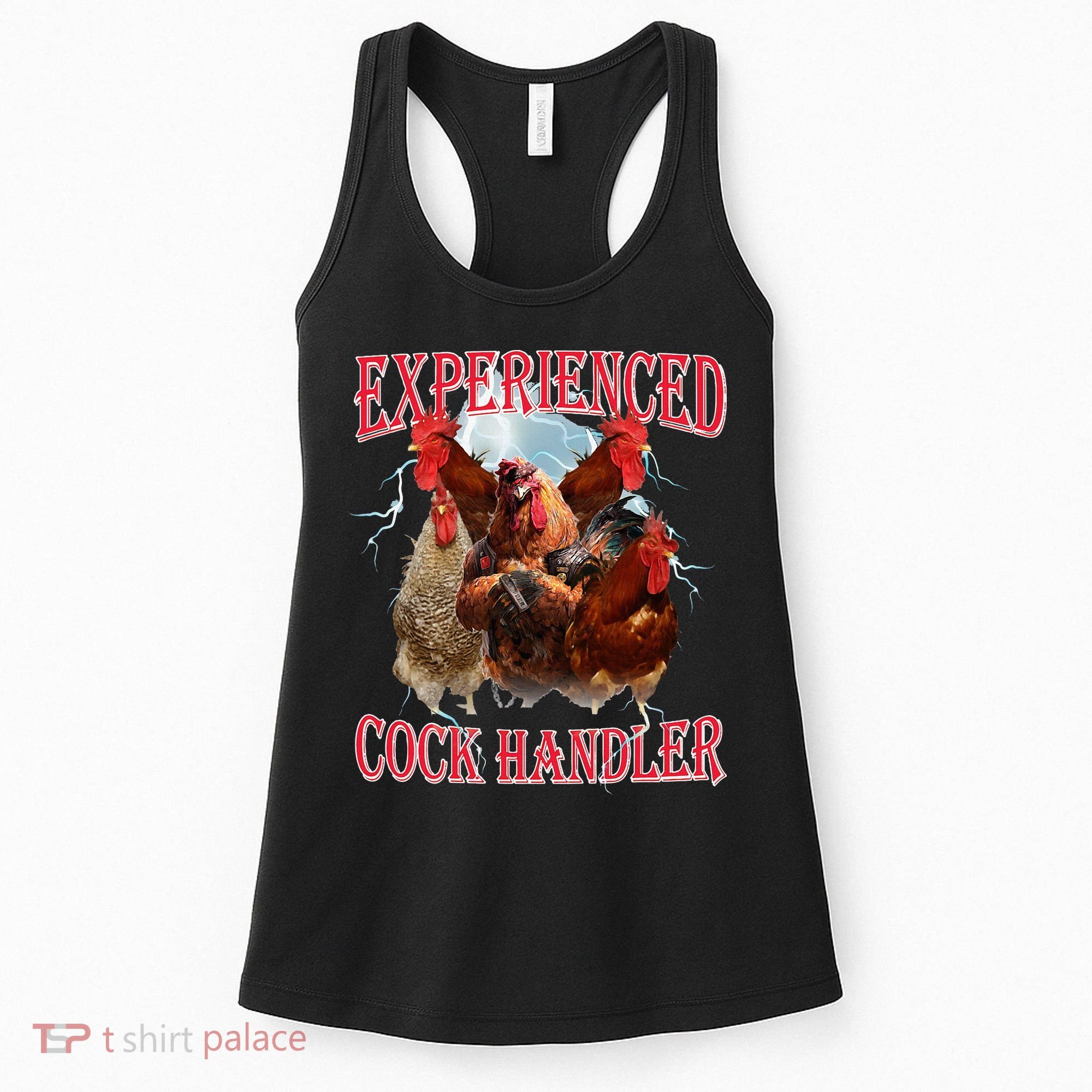 Sayings For Adult Experienced Cock Handler Meme Dank Women's Tank Top