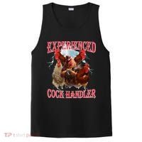 Sayings For Adult Experienced Cock Handler Meme Dank PosiCharge Competitor Tank thumb 0