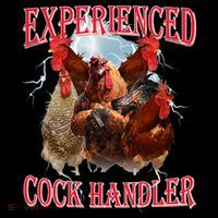 Sayings For Adult Experienced Cock Handler Meme Dank Tall Hoodie thumb 2