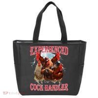 Sayings For Adult Experienced Cock Handler Meme Dank Tote Bag thumb 0