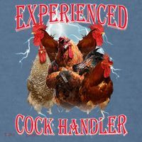 Sayings For Adult Experienced Cock Handler Meme Dank Comfort Colors Garment-Dyed Hooded Sweatshirt thumb 2
