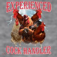 Sayings For Adult Experienced Cock Handler Meme Dank Women's Racerback Cropped Tank thumb 2