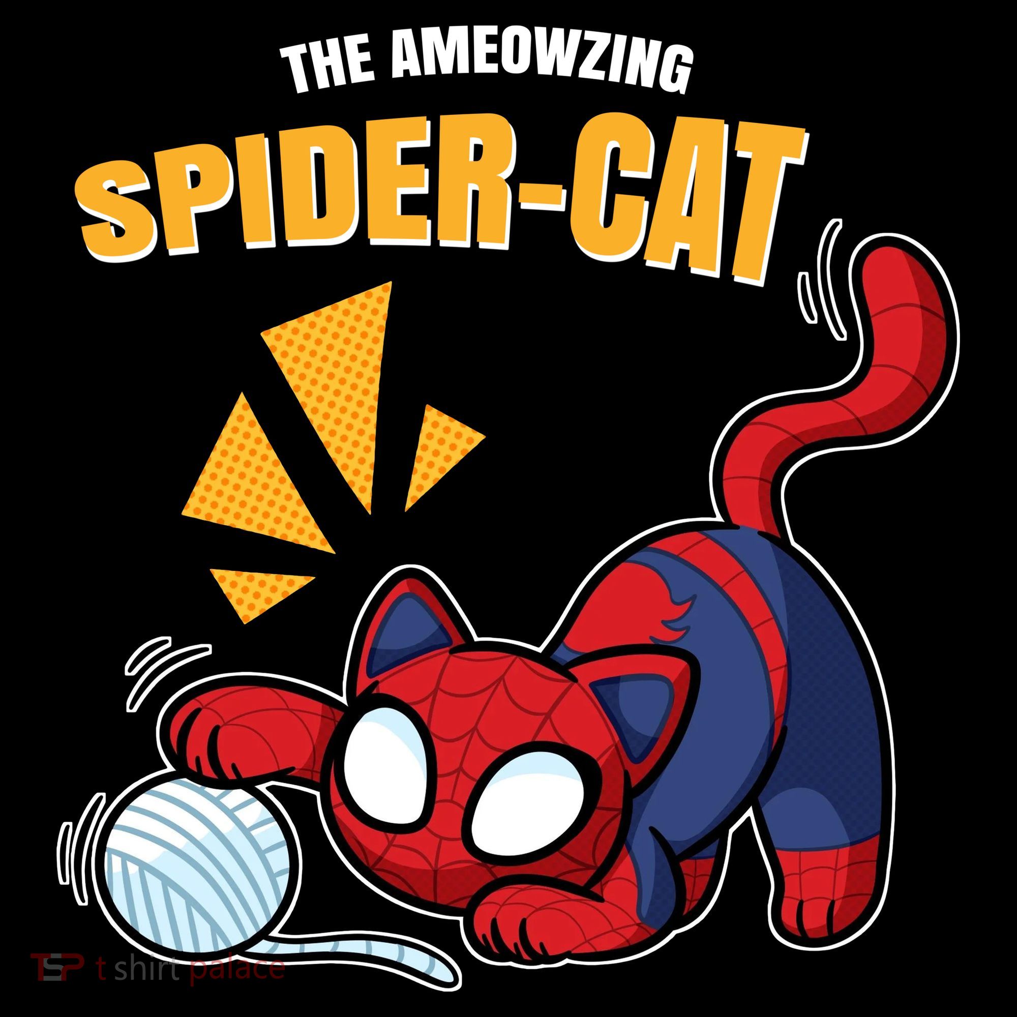 Spider Funny Amazing Spider Cat Meme Bucket Hat