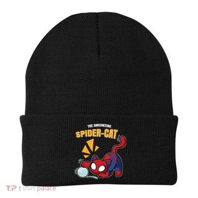 Spider Funny Amazing Spider Cat Meme Beanie