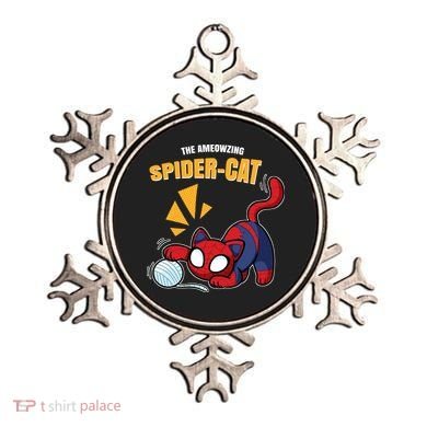 Spider Funny Amazing Spider Cat Meme Ornament