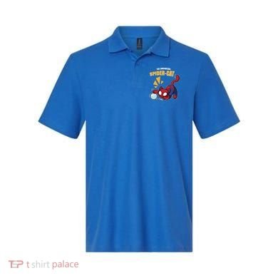 Spider Funny Amazing Spider Cat Meme Polo