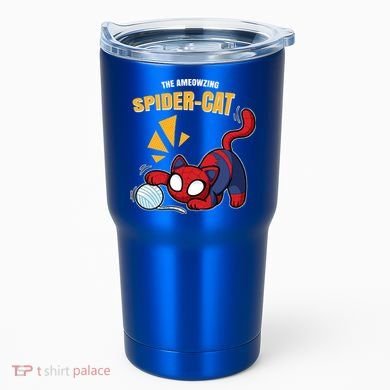 Spider Funny Amazing Spider Cat Meme Tumbler