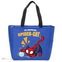 Spider Funny Amazing Spider Cat Meme Tote Bag thumb 0