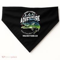 Sport Fishing Adventure USA-Made Doggie Bandana thumb 0