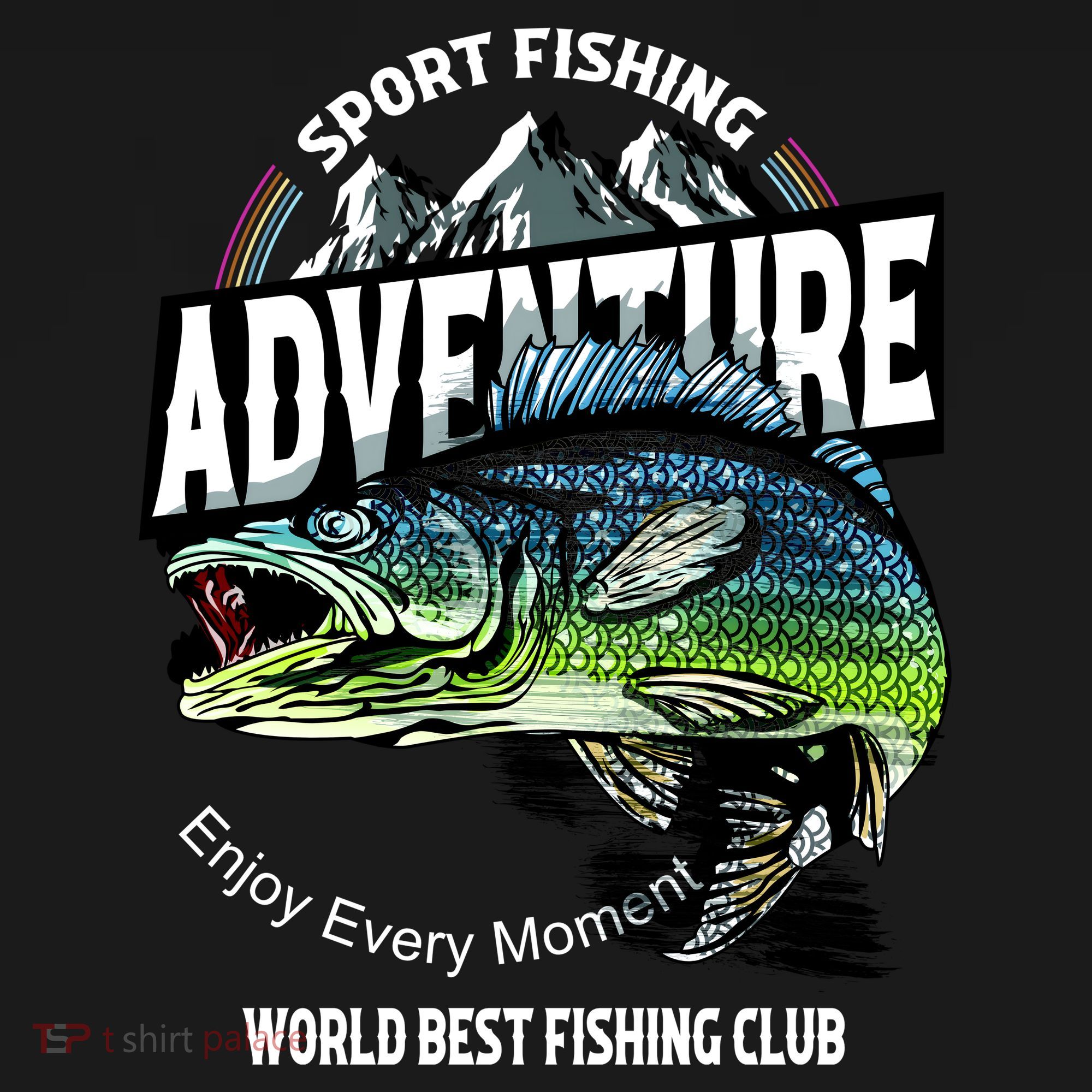 Sport Fishing Adventure Tall Hoodie