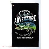 Sport Fishing Adventure Golf Towel thumb 0