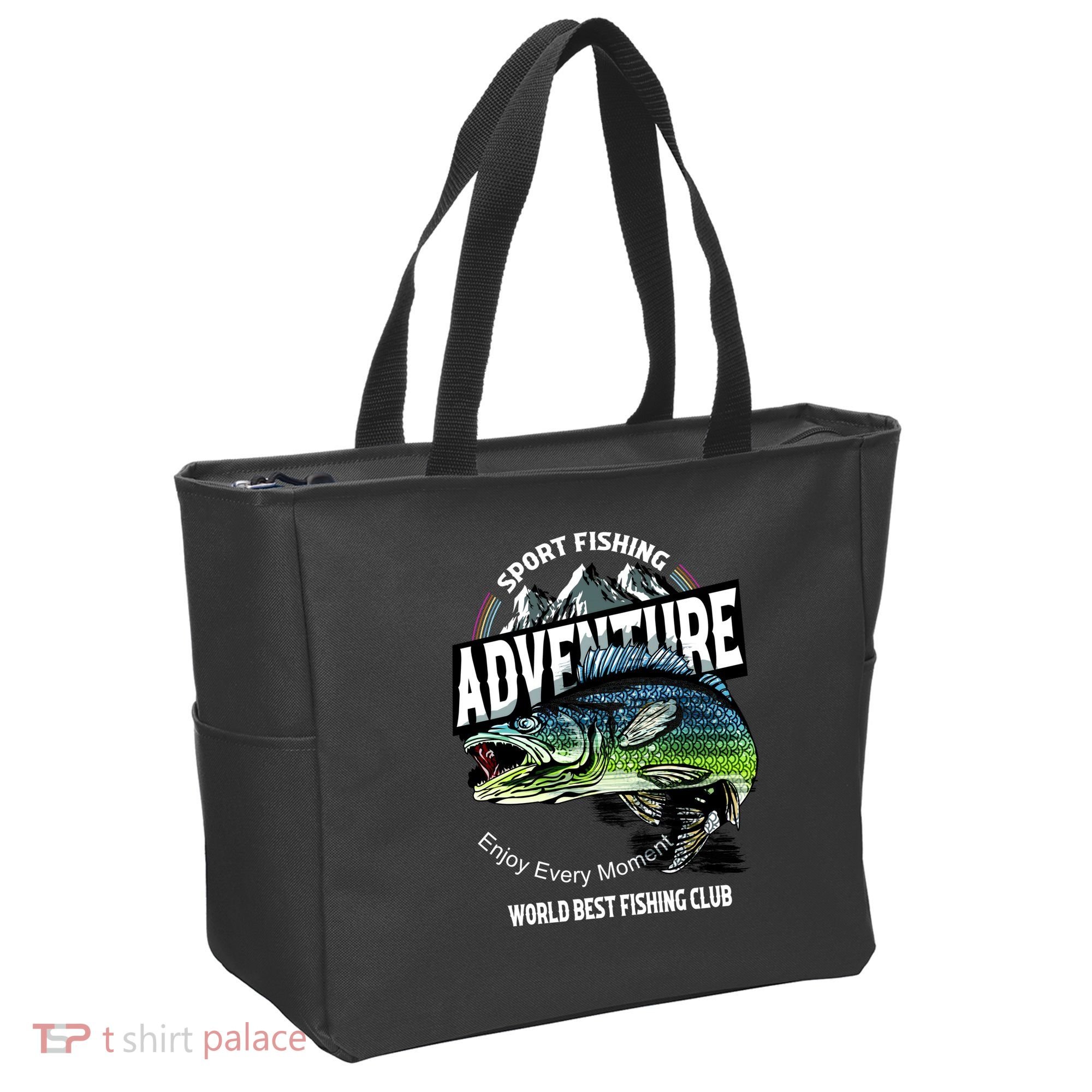 Sport Fishing Adventure Tote Bag
