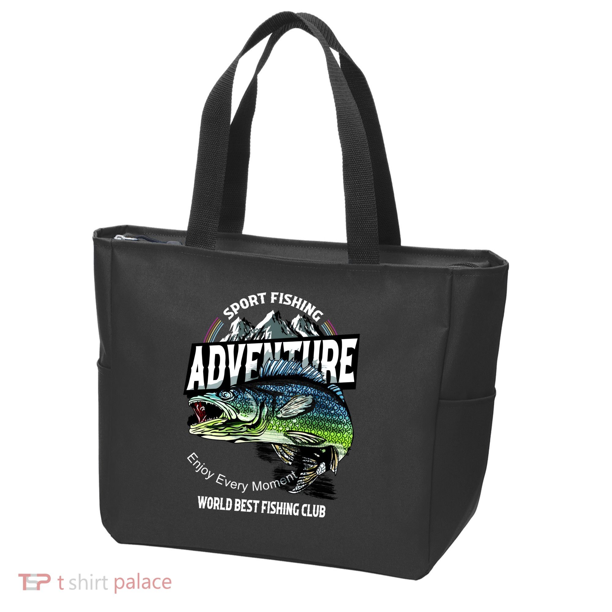 Sport Fishing Adventure Tote Bag