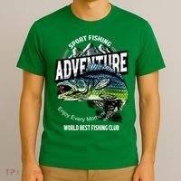 Sport Fishing Adventure T-Shirt thumb 3