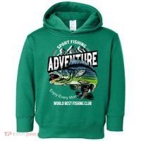 Sport Fishing Adventure Toddler Hoodie thumb 0