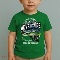 Sport Fishing Adventure Toddler T-Shirt thumb 2