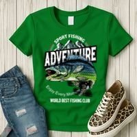 Sport Fishing Adventure Women's T-Shirt thumb 3