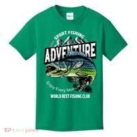 Sport Fishing Adventure Kids T-Shirt thumb 0
