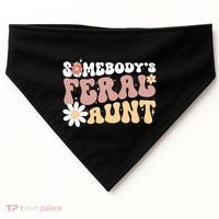 SomebodyS Feral Aunt USA-Made Doggie Bandana thumb 0